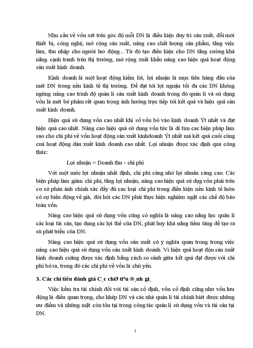 image for page Một số giải pháp nâng cao hiệu quả sử dụng vốn trong các doanh nghiệp Nhà nước 1