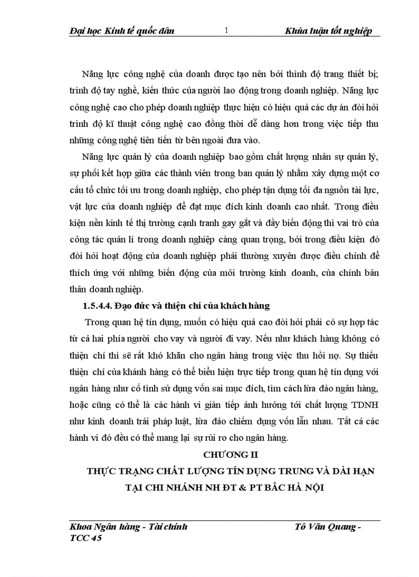 image for page Nâng cao chất lượng hoạt động tín dụng trung và dài hạn tại chi nhánh Ngân hàng Đầu tư và Phát triển Bắc Hà Nội 1