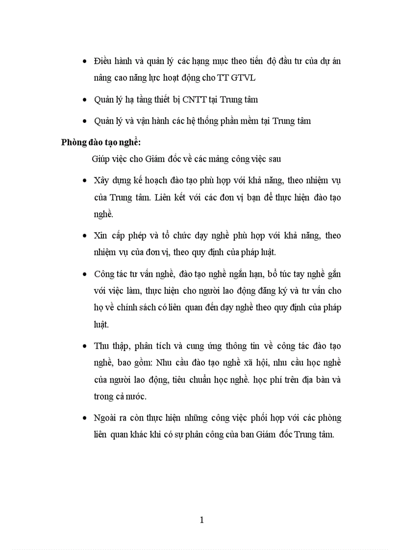 image for page Đánh giá và nâng cao năng lực của Trung tâm Giới thiệu việc làm tỉnh Hà Tây 1