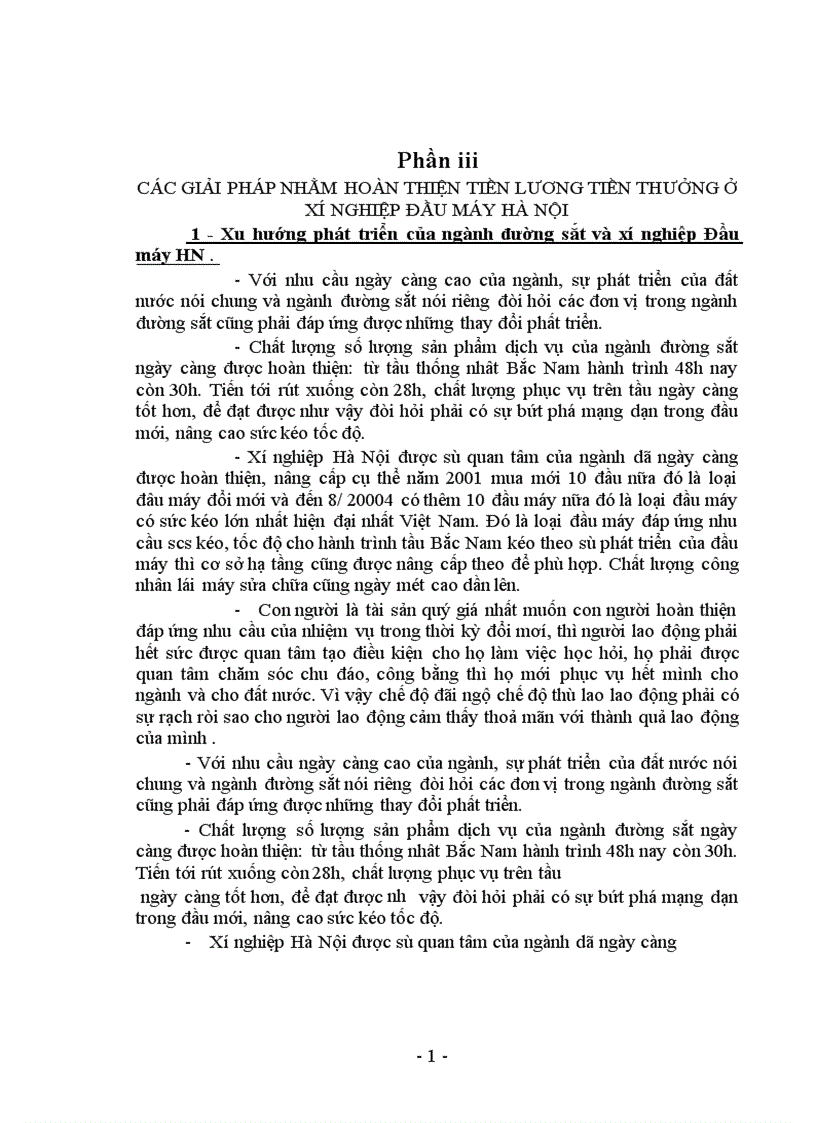 image for page Một số suy nghĩ về tiền lương tiền thưởng ở xí nghiệp đầu máy hà nội