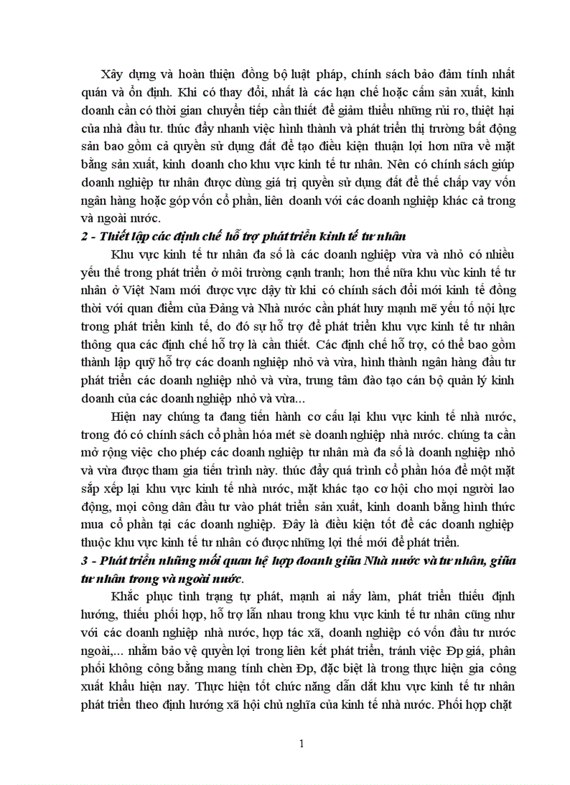 image for page Một số giải pháp cơ bản nhằm thúc đẩy kinh tế tư nhân ở Việt Nam trong nền kinh tế thị trường định hướng xã hội chủ nghĩa 1