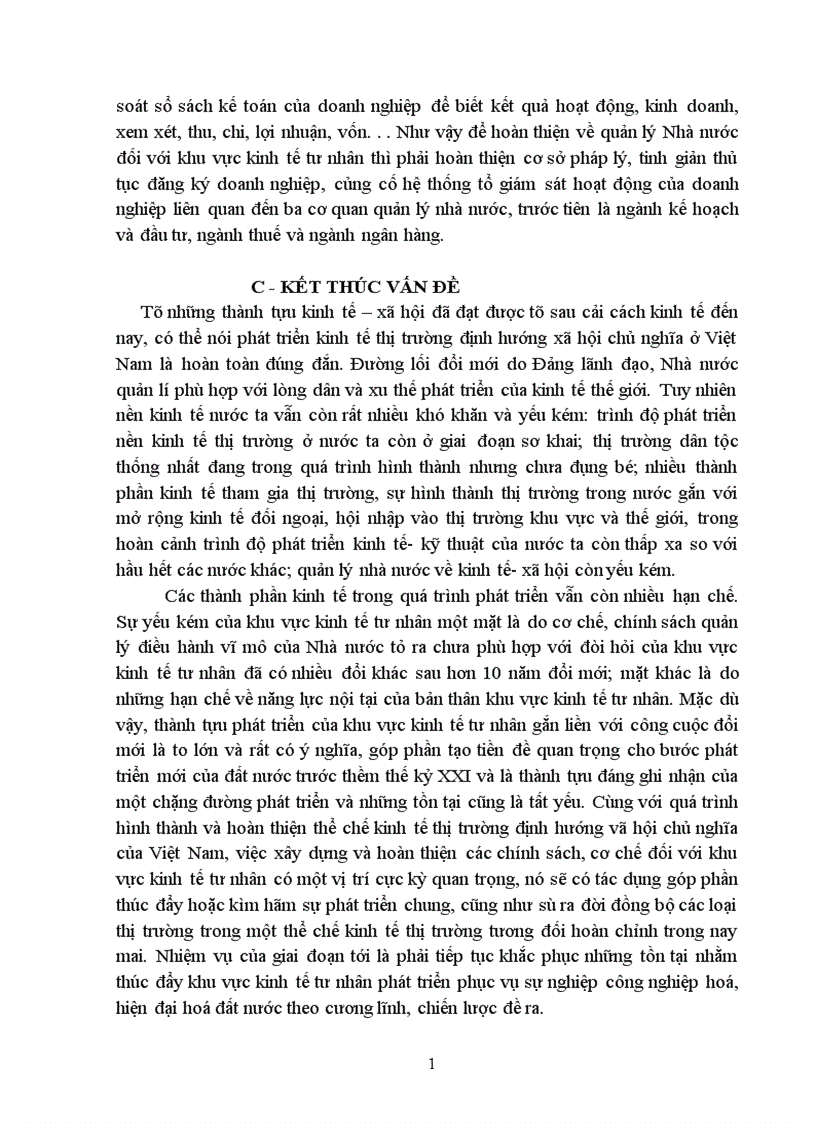 image for page Một số giải pháp cơ bản nhằm thúc đẩy kinh tế tư nhân ở Việt Nam trong nền kinh tế thị trường định hướng xã hội chủ nghĩa 1