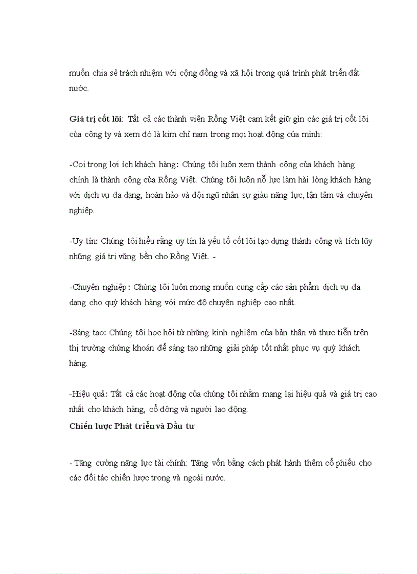 image for page Báo cáo thực tập tại Công ty Cô phâ n chứng khoán Rồng Việt