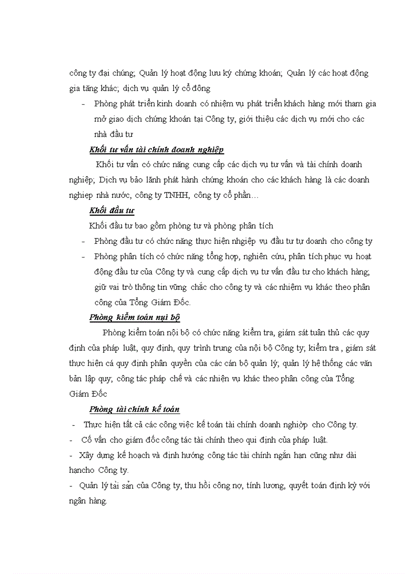 image for page Báo cáo thực tập tại Công ty Cô phâ n chứng khoán Rồng Việt