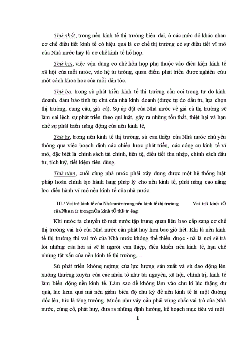 image for page Tính tất yếu khách quan vai trò quản lý vĩ mô của Nhà nước trong nền kinh tế