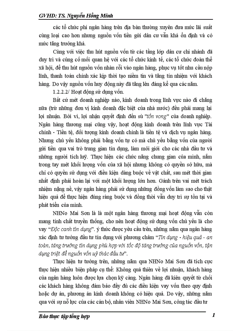 image for page Báo cáo thực tập tại NHNo PTNT Huyện Mai Sơn