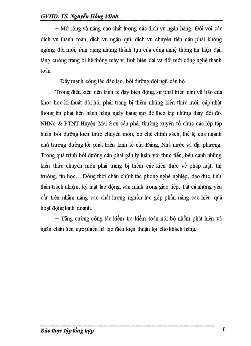 image for page Báo cáo thực tập tại NHNo PTNT Huyện Mai Sơn