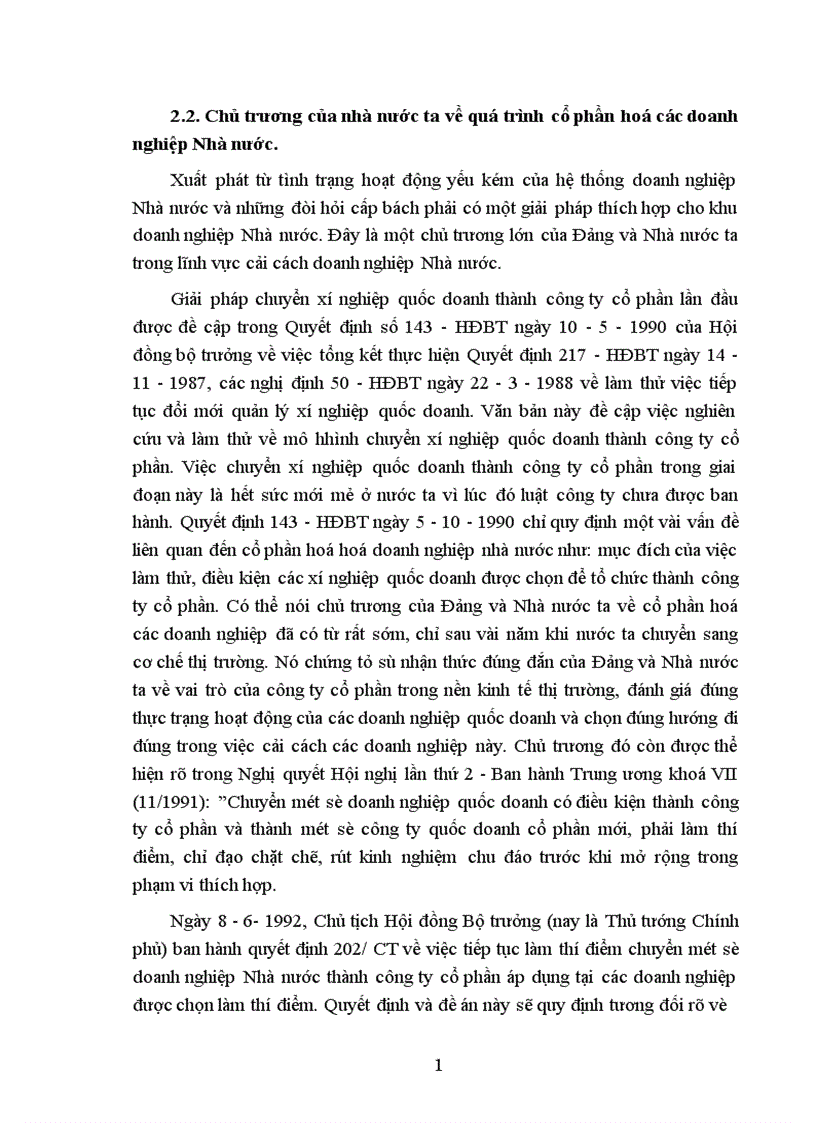 image for page Thực trạng và giải pháp thúc đẩy quá trình cổ phần hoá ở Việt Nam