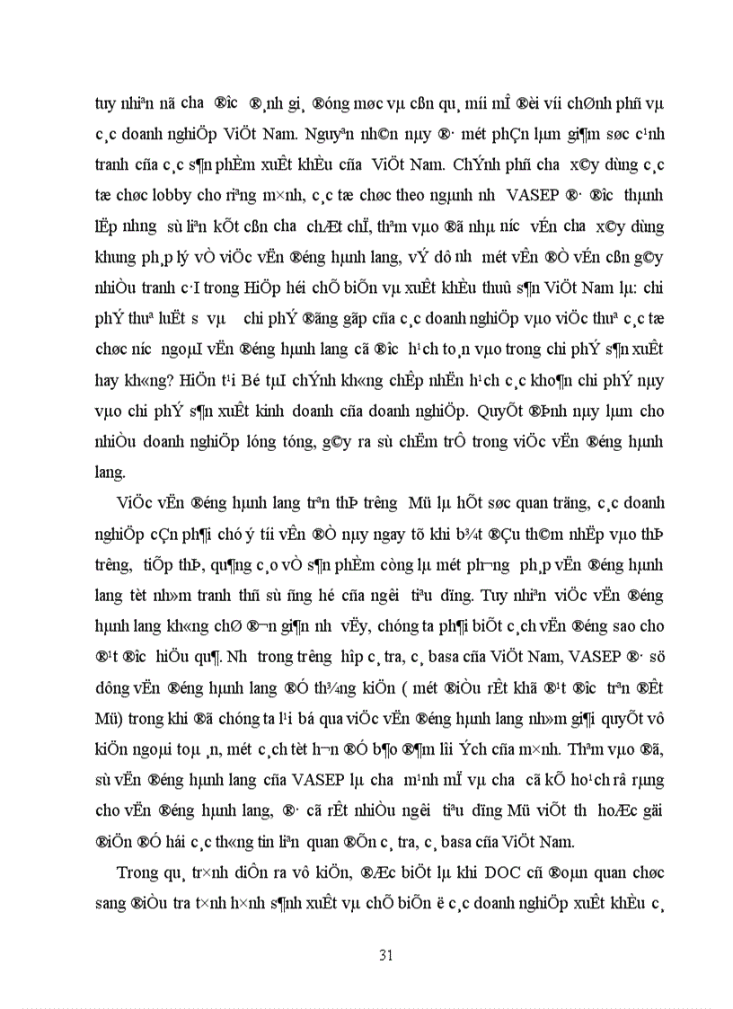 image for page ảnh hưởng của vận động hành lang tới vụ kiện cá tra cá basa của Việt Nam 1