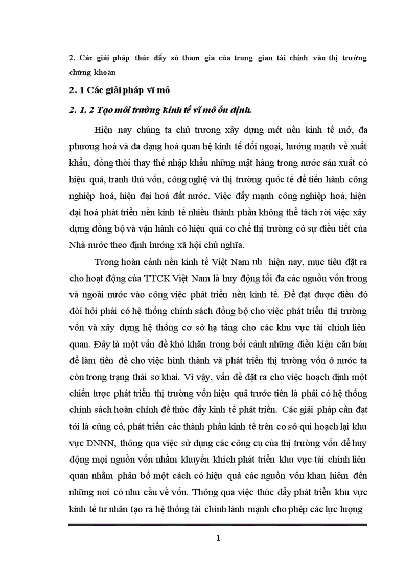 image for page Các giải pháp thúc đẩy sự tham gia của các trung gian tài chính trên TTCK Việt Nam