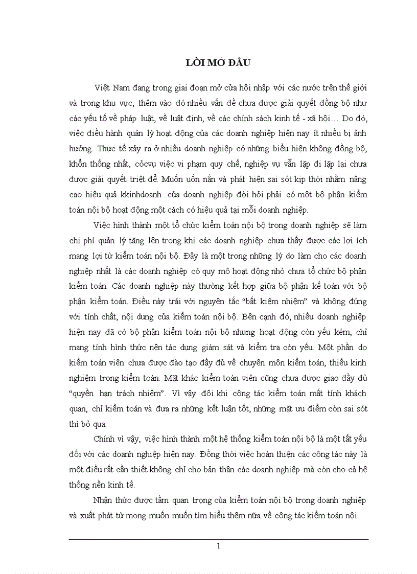 image for page Kiểm toán nội bộ Công cụ hữu hiệu của hoạt động kiểm soát 1