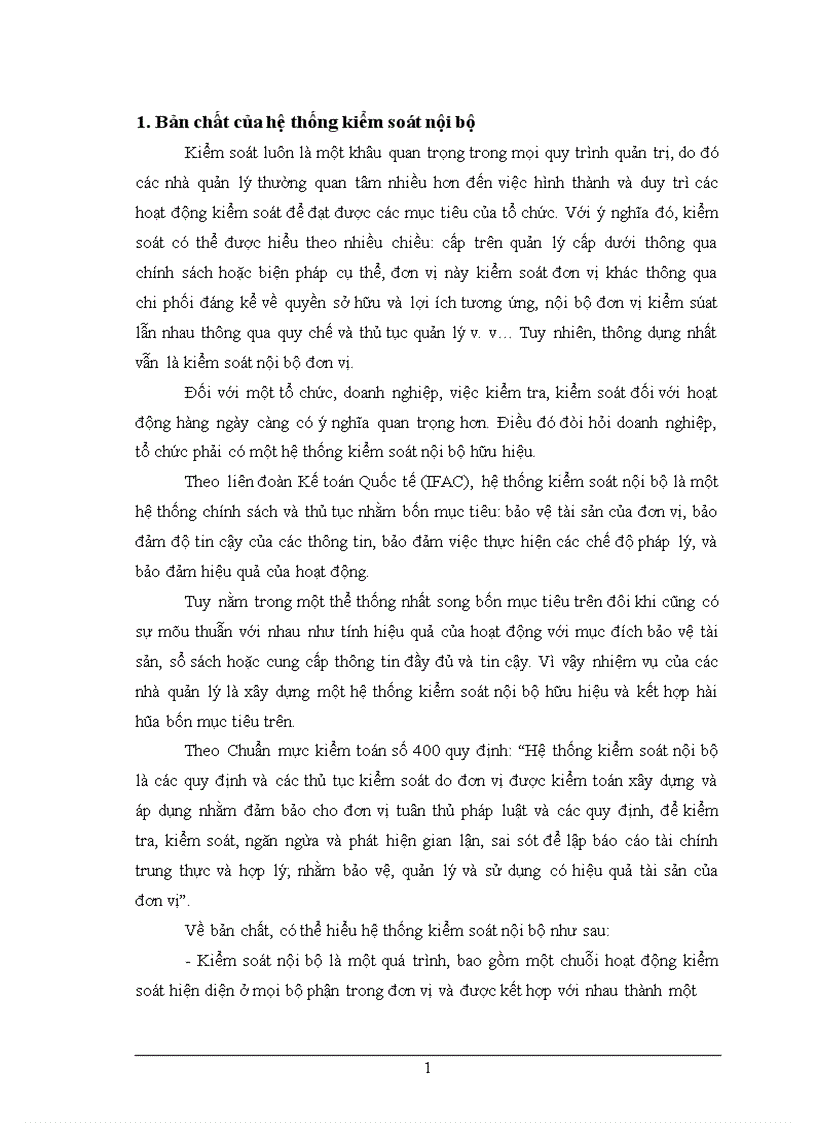 image for page Kiểm toán nội bộ Công cụ hữu hiệu của hoạt động kiểm soát 1