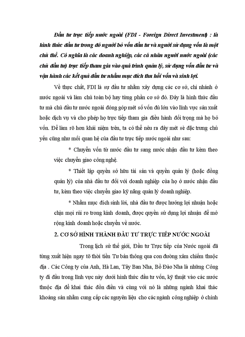 Đầu tư trực tiếp của các nước ASEAN vào Việt nam thực trạng và triển vọng 1
