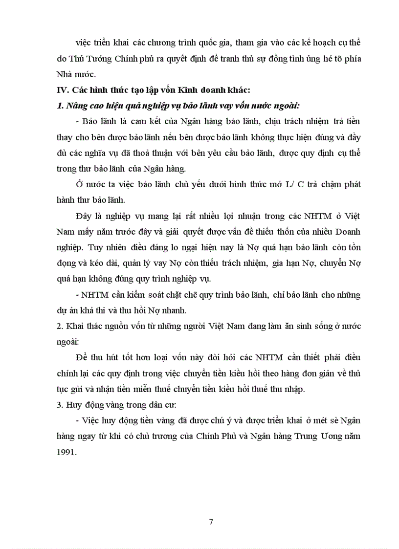 image for page Nguồn vốn kinh doanh của NHTM và giải pháp tạo lập vốn kinh doanh của NHTM ở Việt Nam 1