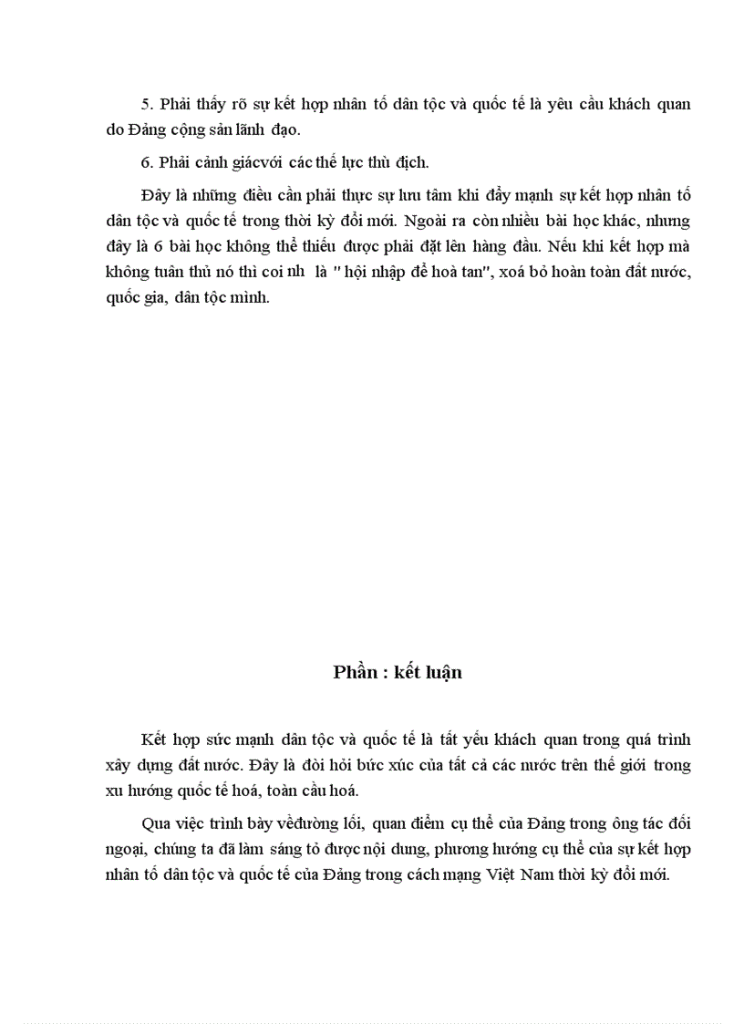 image for page Đảng với sự kết hợp nhân tố dân tộc và quốc tế trong cách mạng Việt Nam thời kỳ đổi mới 1