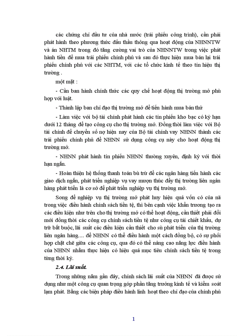 image for page Sử dụng chính sách tiền tệ nhằm kiểm soát lạm phát 1