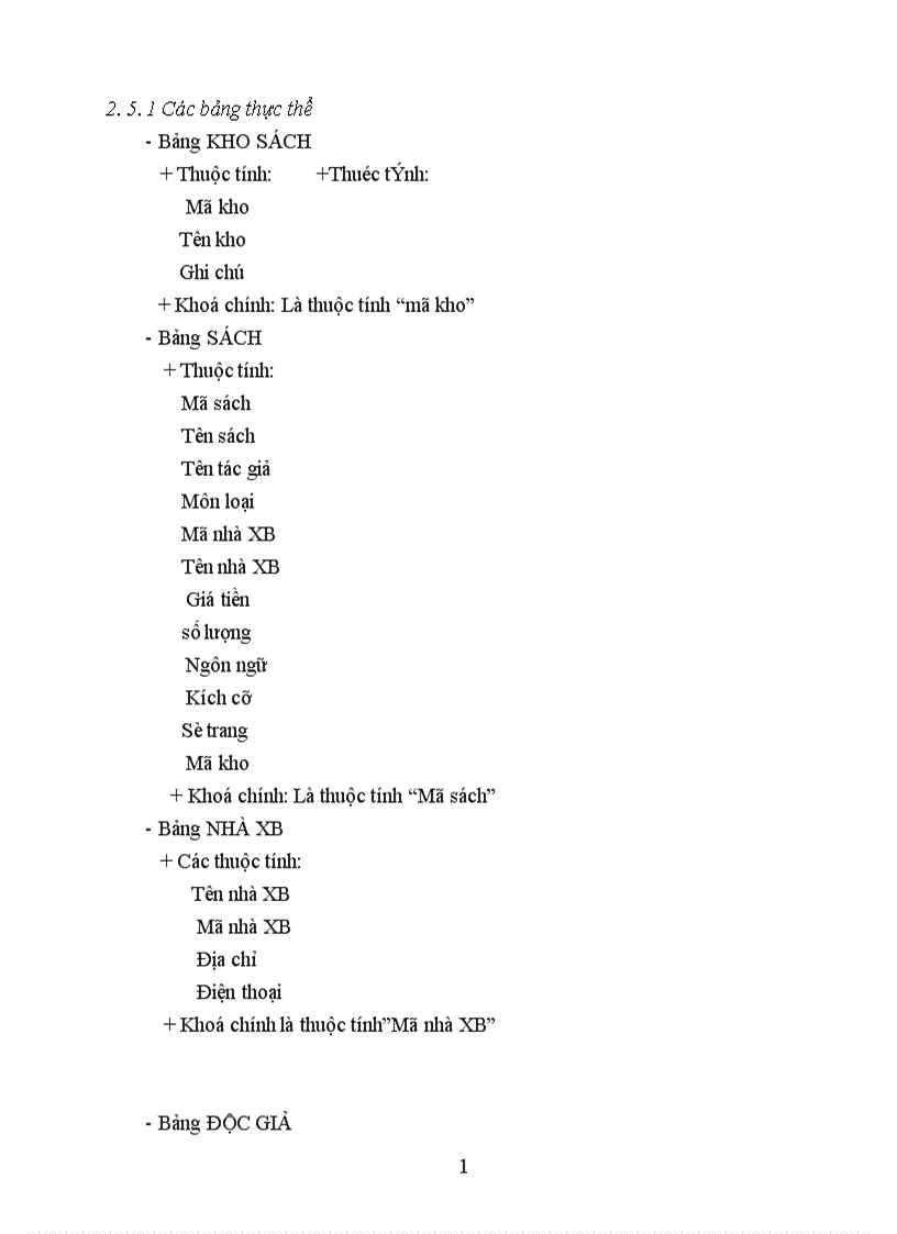 image for page Thiết kế cơ sở dữ liệu hệ thống quản lý Thư viện