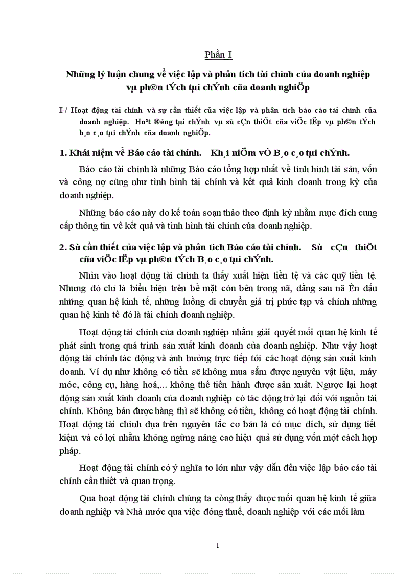 image for page Hoàn thiện việc lập và phân tích Báo cáo tài chính của Công ty Thương mại Thành Hưng
