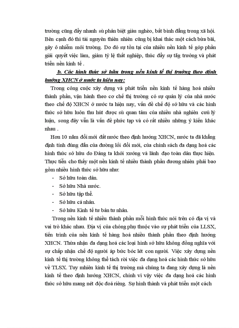 image for page Quan hệ biện chứng giữa sự phát triển của lực lượng sản xuất và sự đa dạng hoá các loại hình sở hữu ở Việt Nam 1