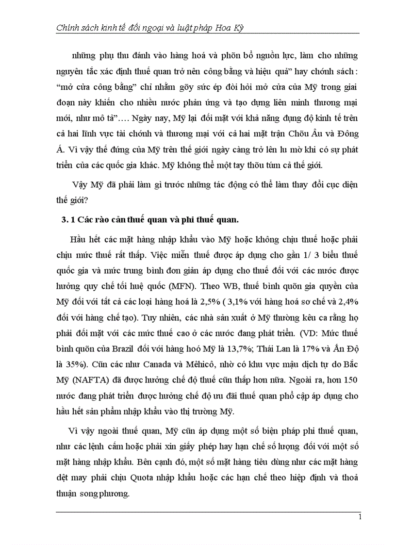 image for page Chính sách kinh tế đối ngoại và luật pháp Hoa Kỳ