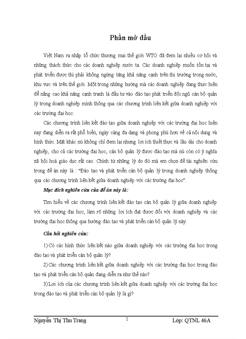 image for page Đào tạo và phát triển cán bộ quản lý trong doanh nghiệp thông qua các chương trình liên kết giữa doanh nghiệp với các trường đại học 1