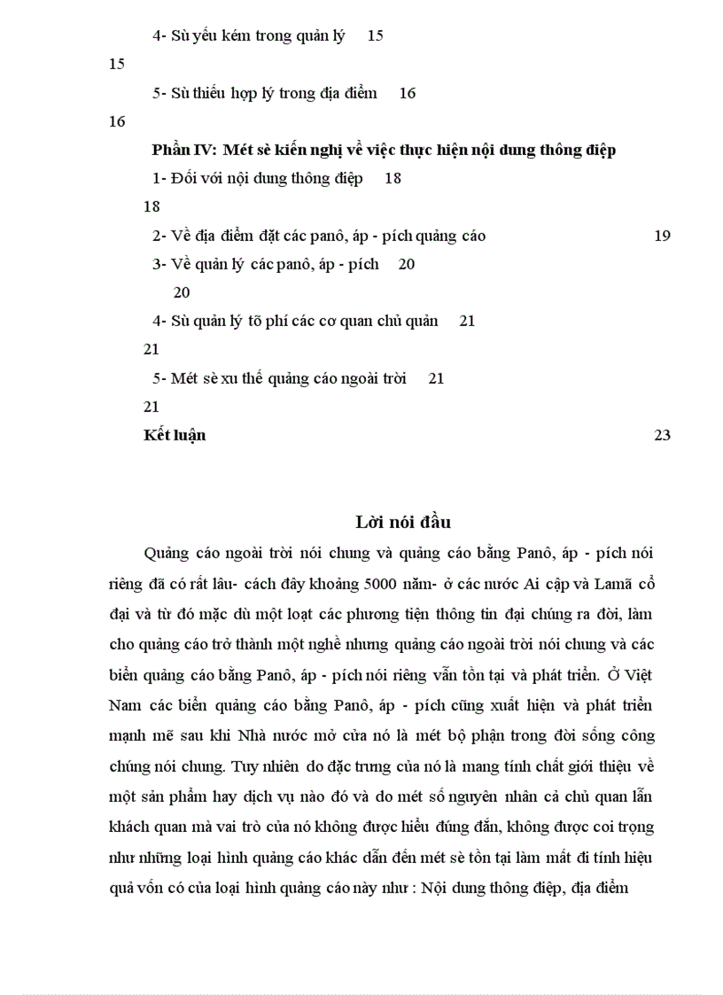 image for page Vấn đề về việc thực hiện thông điệp quảng cáo bằng Panô áp pích