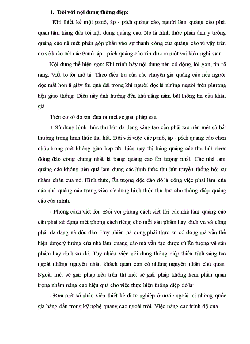 image for page Vấn đề về việc thực hiện thông điệp quảng cáo bằng Panô áp pích