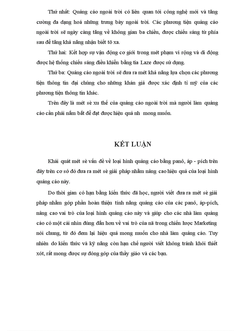 image for page Vấn đề về việc thực hiện thông điệp quảng cáo bằng Panô áp pích