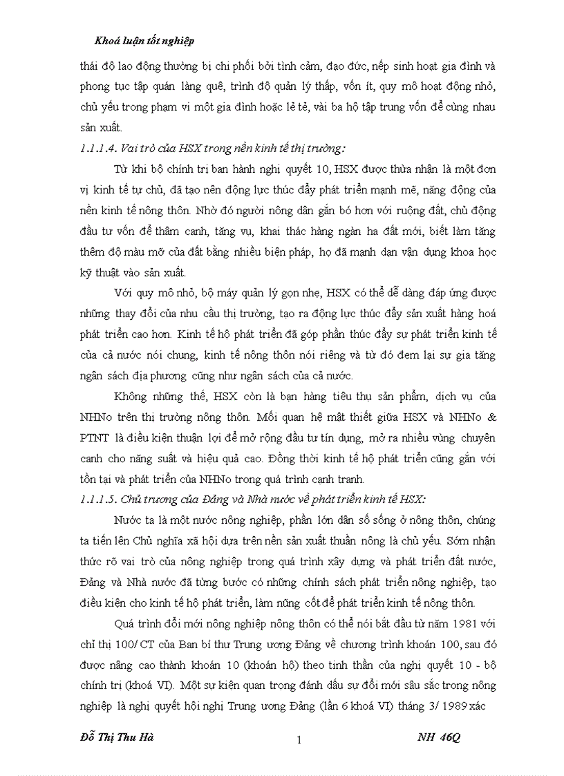 image for page Nâng cao chất lượng tín dụng đối với HSX tại chi nhánh NHNo PTNT huyện Thiệu Hoá tỉnh Thanh Hoá 1