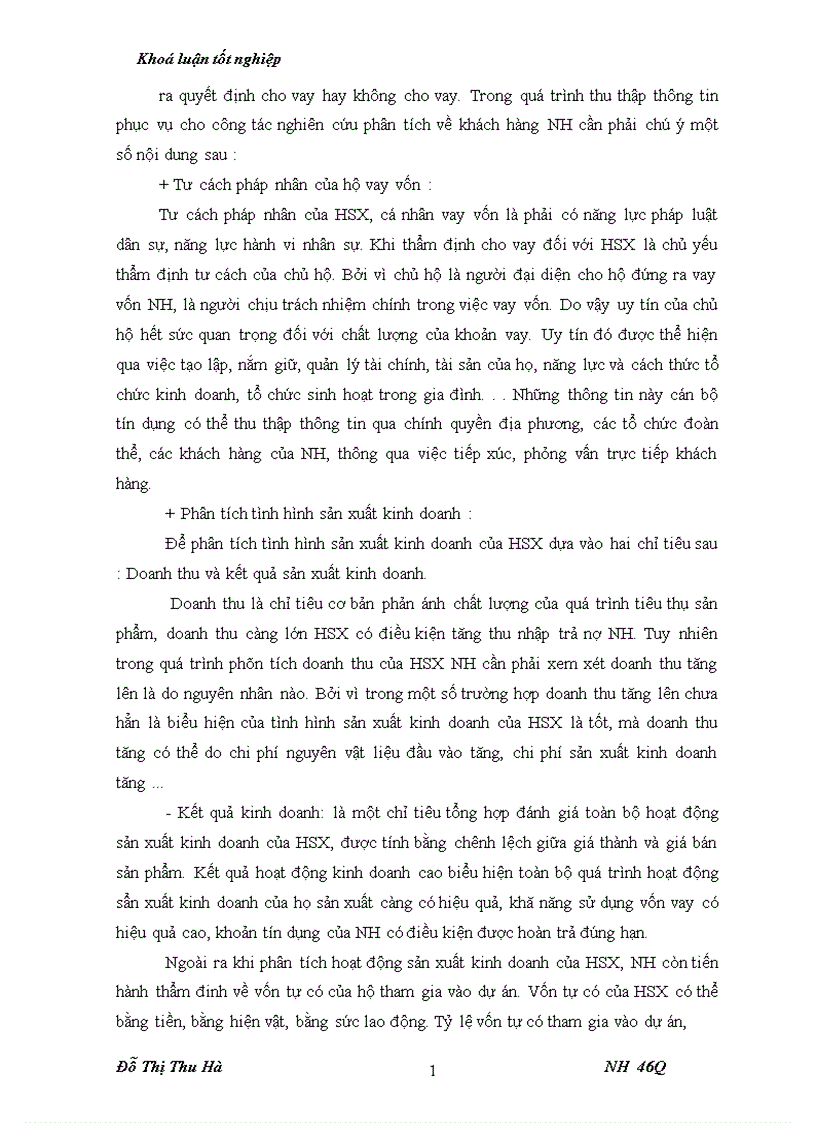 image for page Nâng cao chất lượng tín dụng đối với HSX tại chi nhánh NHNo PTNT huyện Thiệu Hoá tỉnh Thanh Hoá 1