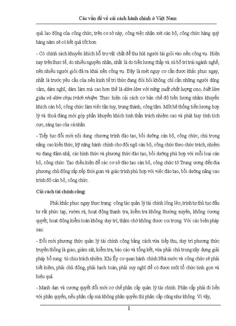 image for page Các vấn đề về cải cách hành chính ở Việt Nam