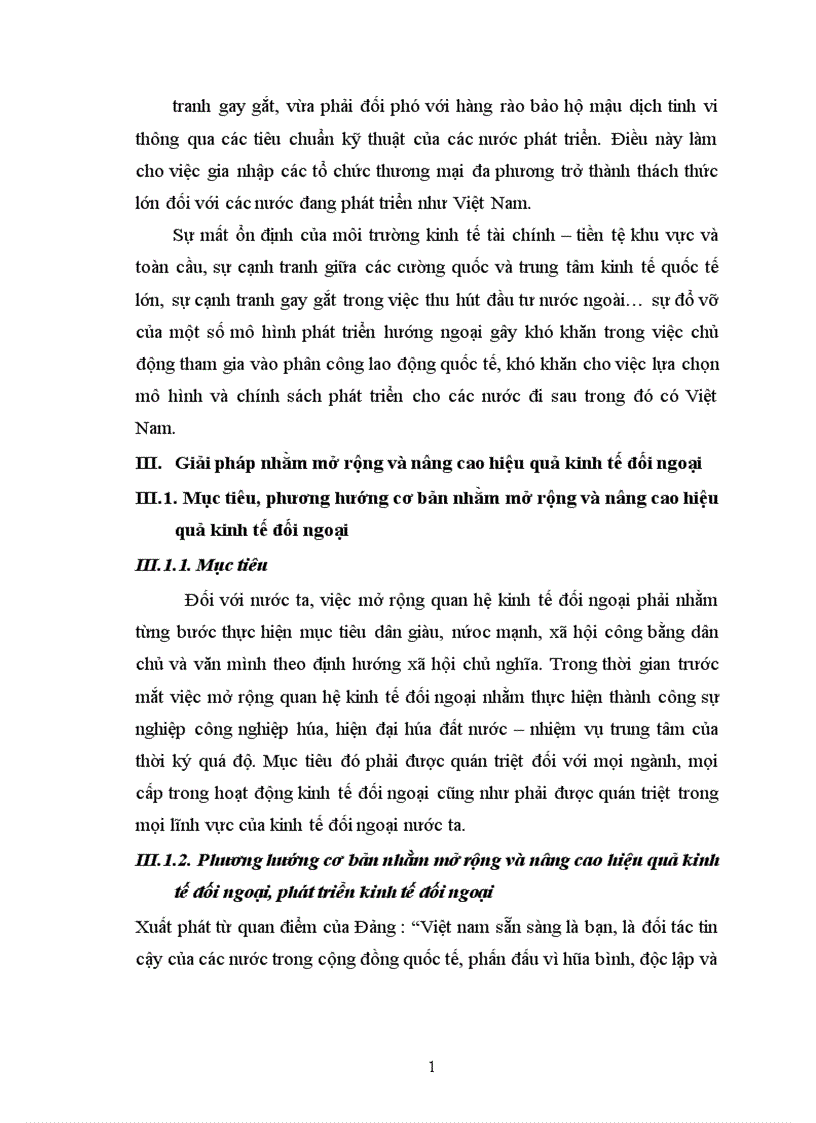 image for page Mở rộng và nâng cao hiệu quả kinh tế đối ngoại của Việt Nam trong điều kiện hội nhập kinh tế quốc tế ở nước ta hiện nay