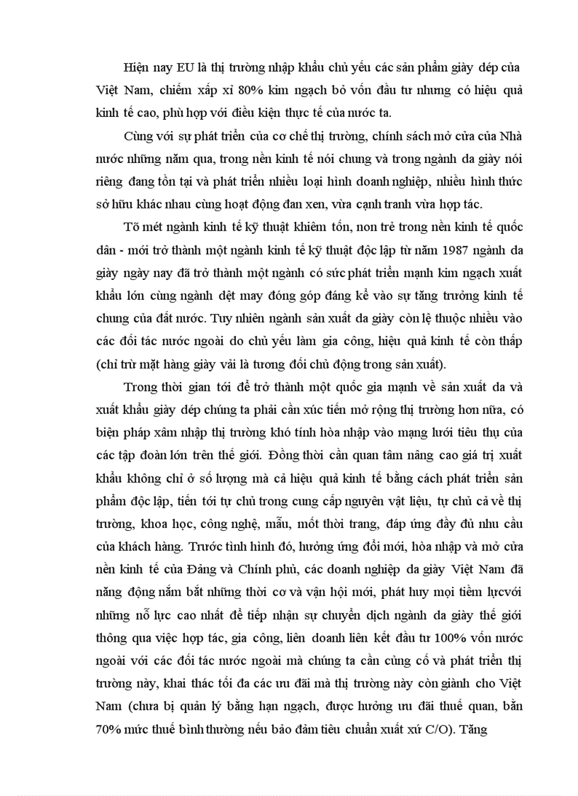 image for page Triển vọng và giải pháp thúc đẩy hoạt động xuất khẩu da giầy Việt Nam 1