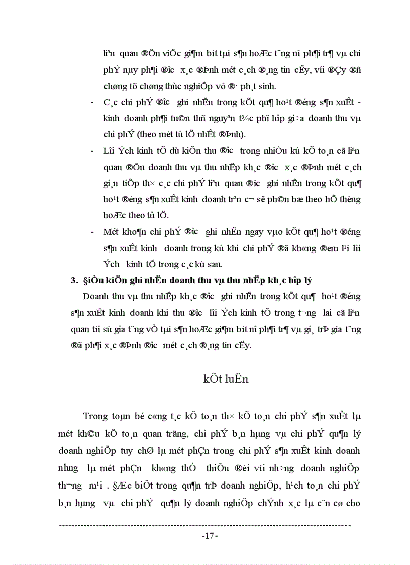image for page Tổ chức hạch toán chi phí bán hàng và chi phí quản lý doanh nghiệp với việc xác định kết quả hoạt động sản xuất kinh doanh trong các doanh nghiệp sản xuất kinh doanh 1