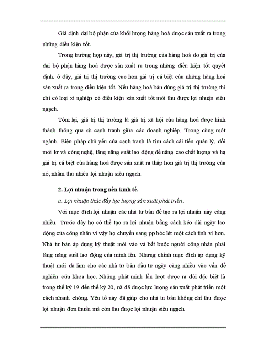 image for page quan điểm của chủ nghĩa trọng thương ở đó họ cho rằng lợi nhuận là kết quả trao đổi không ngang giá