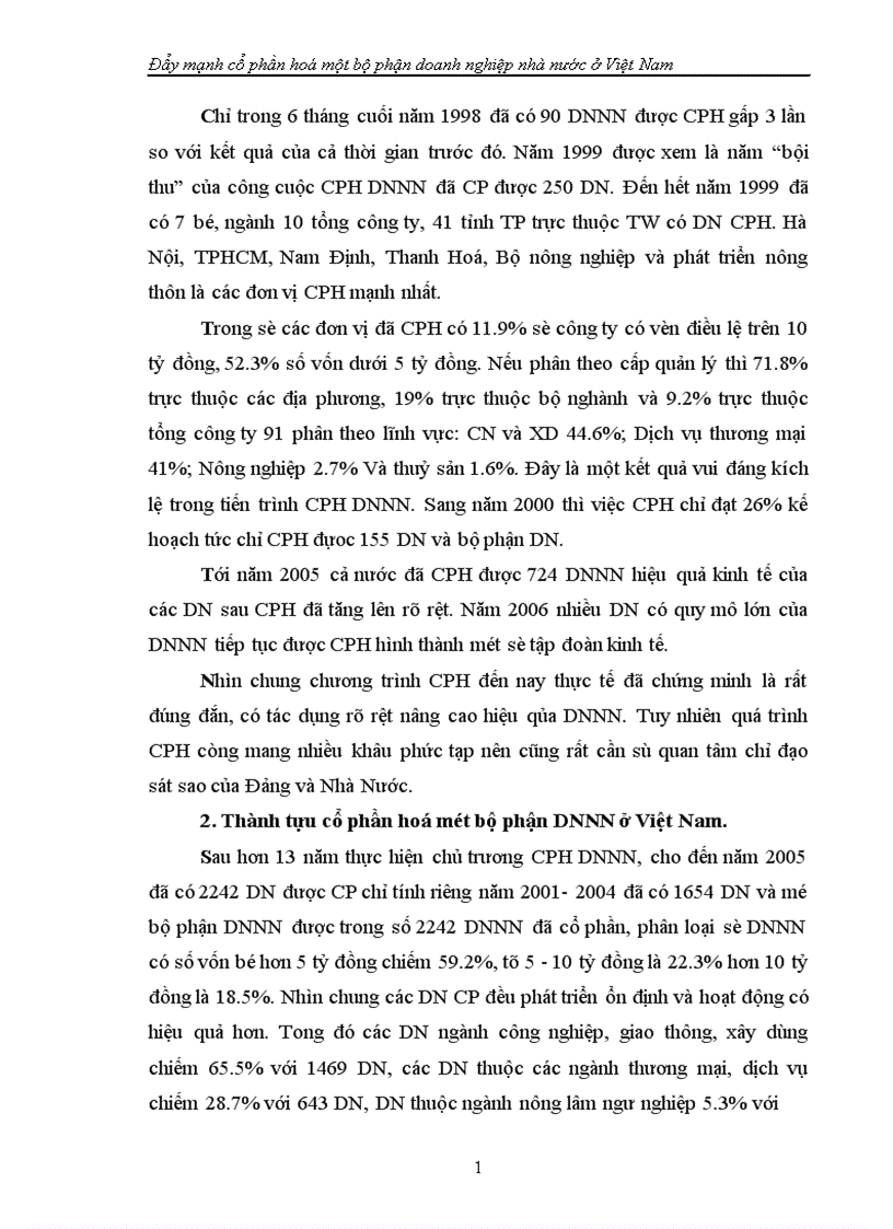 image for page Đẩy mạnh cổ phần hoá một bộ phận doanh nghiệp nhà nước ở Việt Nam