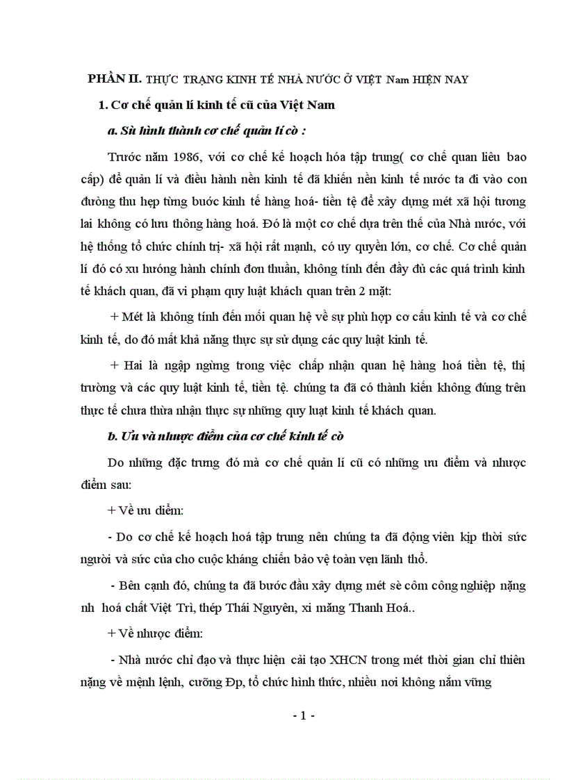image for page Kinh tế Nhà nước và vai trò chủ đạo của nó trong nền kinh tế thị trường ở Việt Nam 1