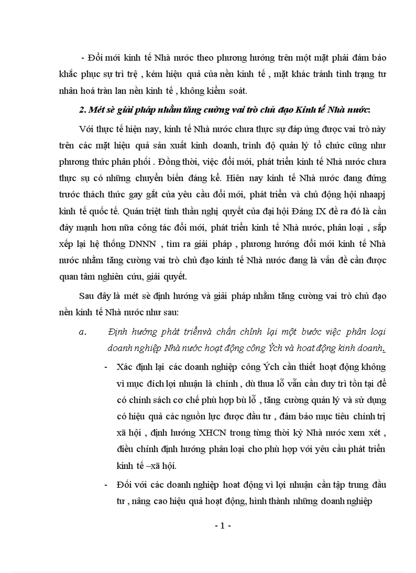 image for page Kinh tế Nhà nước và vai trò chủ đạo của nó trong nền kinh tế thị trường ở Việt Nam 1