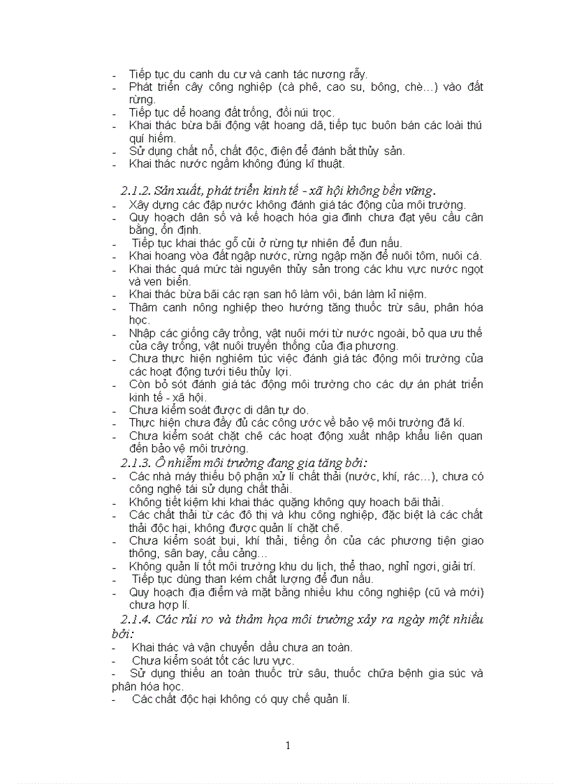 image for page Quan hệ mâu thuẫn biện chứng giữa phát triển kinh tế với bảo vệ môi trường sinh thái ở Việt Nam