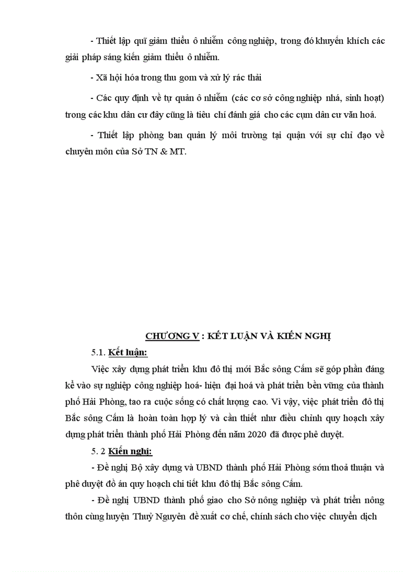 image for page Nội dung quy hoạch chi tiết khu đô thị bắc sông Cấm 1