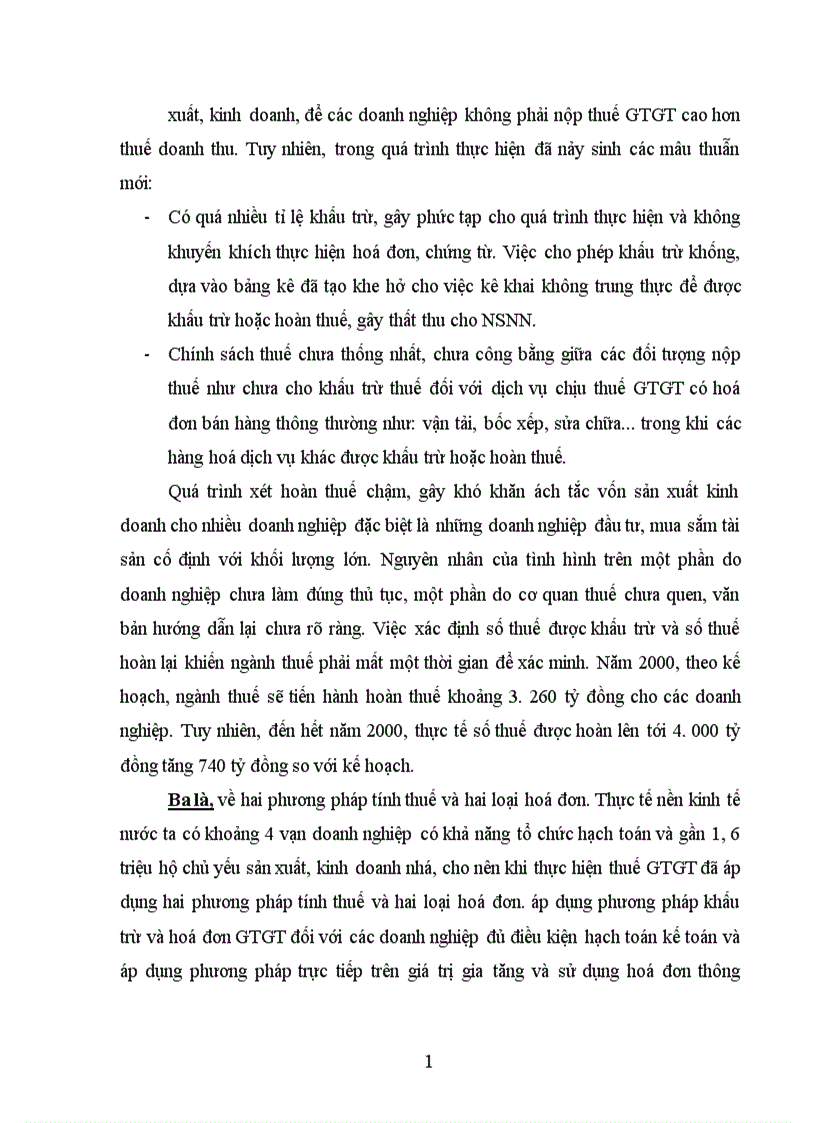 image for page Thực tiễn áp dụng luật thuế GTGT ở Việt Nam và một số kiến nghị nhằm hoàn thiện luật thuế GTGT ở nước ta