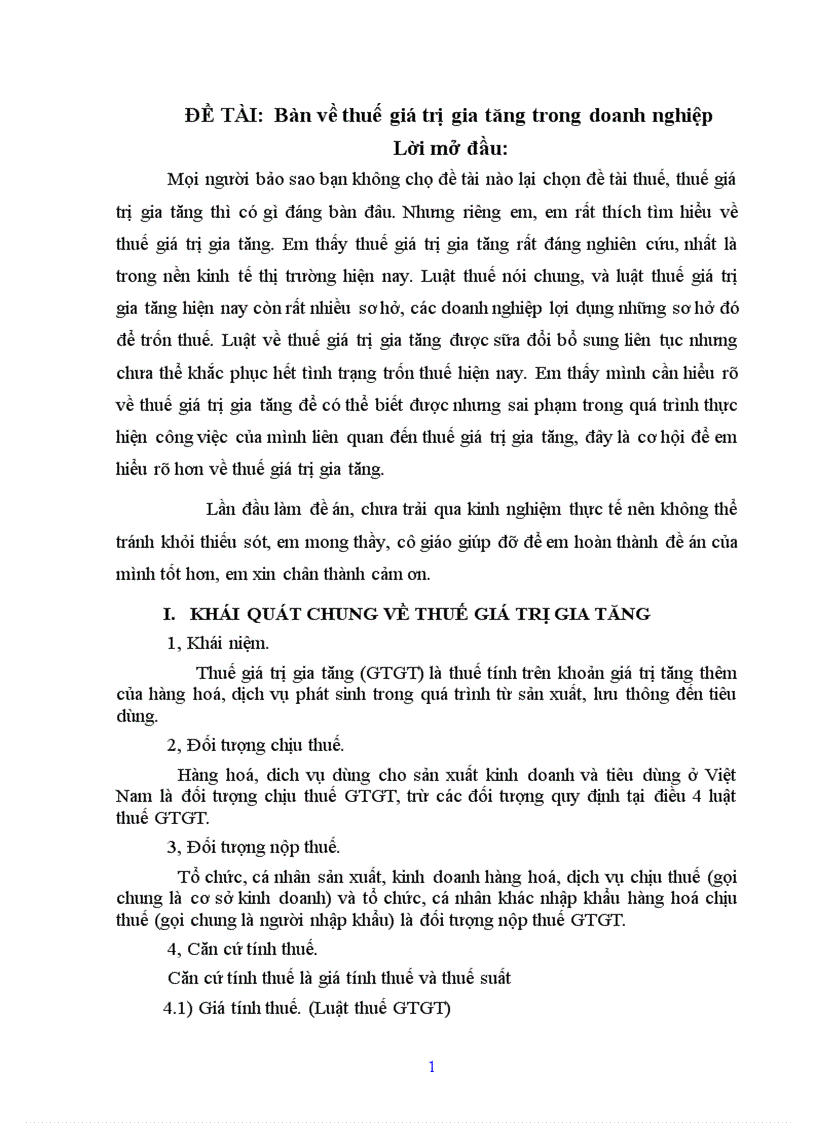 image for page Bàn về thuế giá trị gia tăng trong doanh nghiệp