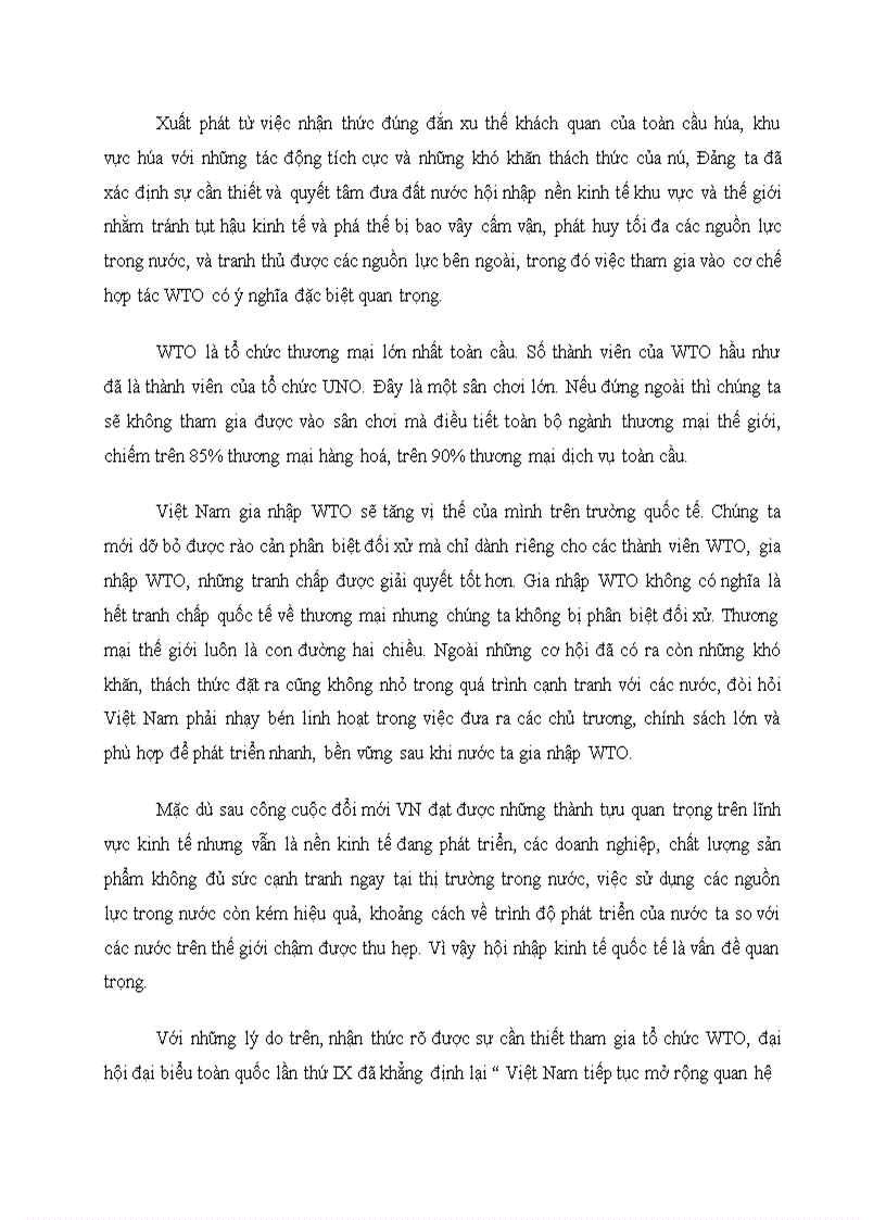 image for page Cơ hội và thách thức khi Việt Nam gia nhập WTO