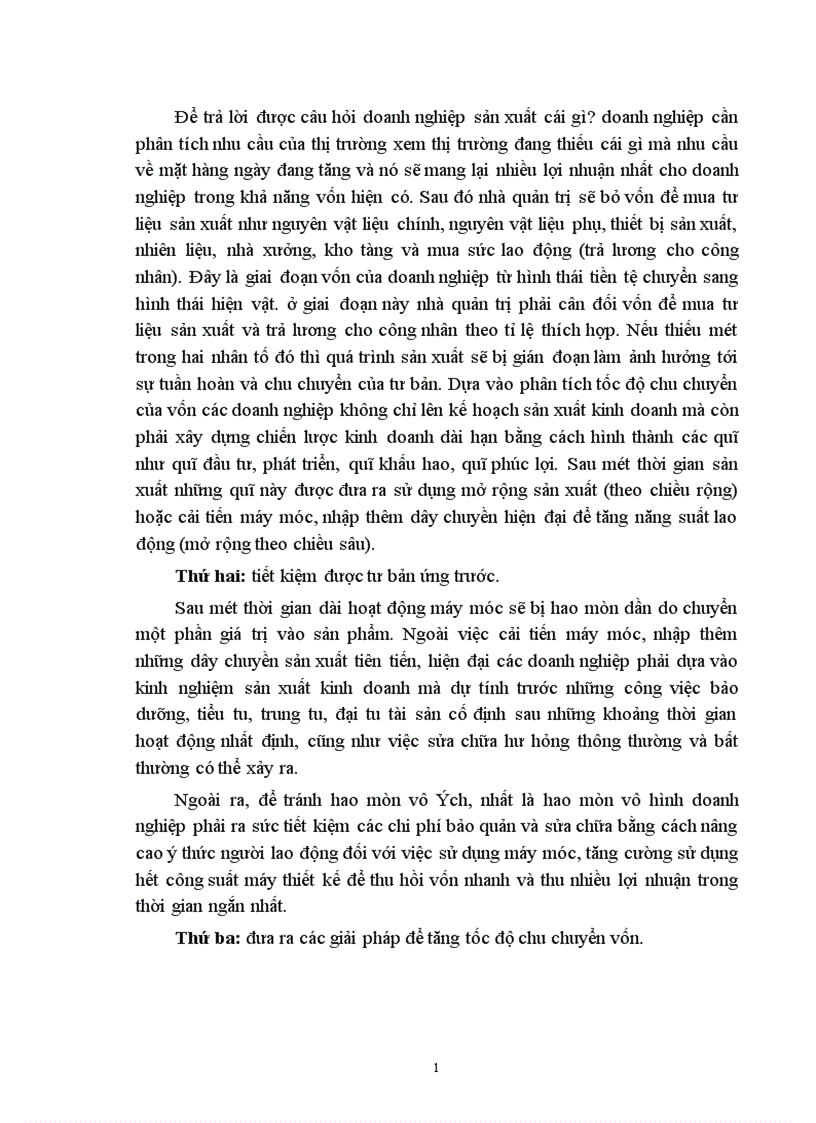 image for page Ý nghĩa thực tiễn khi nghiên cứu lý thuyết tuần hoàn và chu chuyển của tư bản đối với việc quản lý các doanh nghiệp ở nước ta khi bước vào nền kinh tế thị trường có sự quản lý của Nhà nước 1