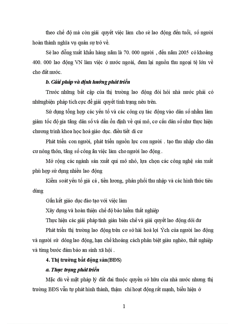 image for page Thực trạng phát triển phương hướng và giải pháp phát triển các loại thị trường 1