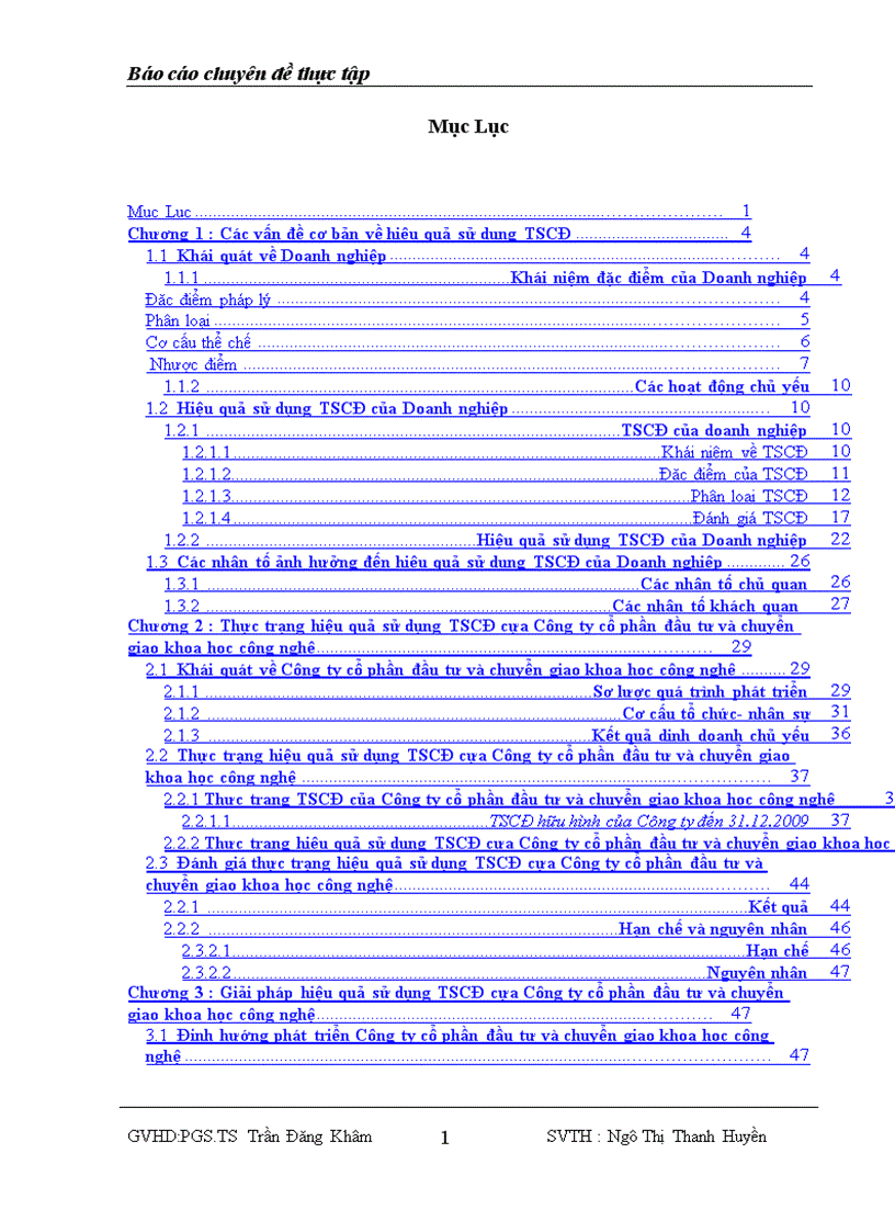 image for page Nâng cao hiệu quả sử dụng TSCĐ của công ty cổ phần đầu tư và chuyển giao khoa học công nghệ