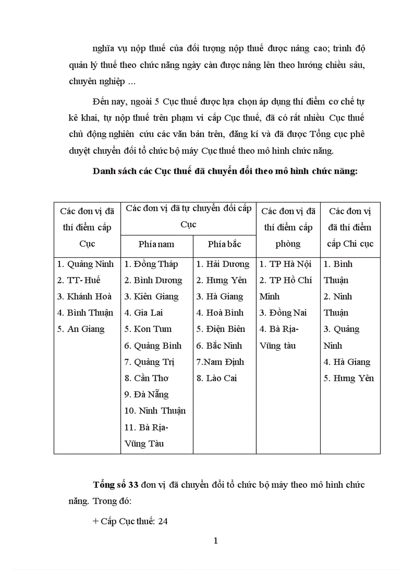 image for page Kiện toàn tổ chức bộ máy quản lý thuế đáp ứng yêu cầu cải cách và hiện đại hoá ngành thuế