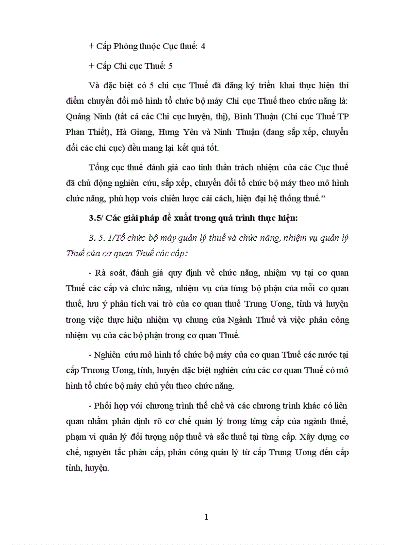 image for page Kiện toàn tổ chức bộ máy quản lý thuế đáp ứng yêu cầu cải cách và hiện đại hoá ngành thuế