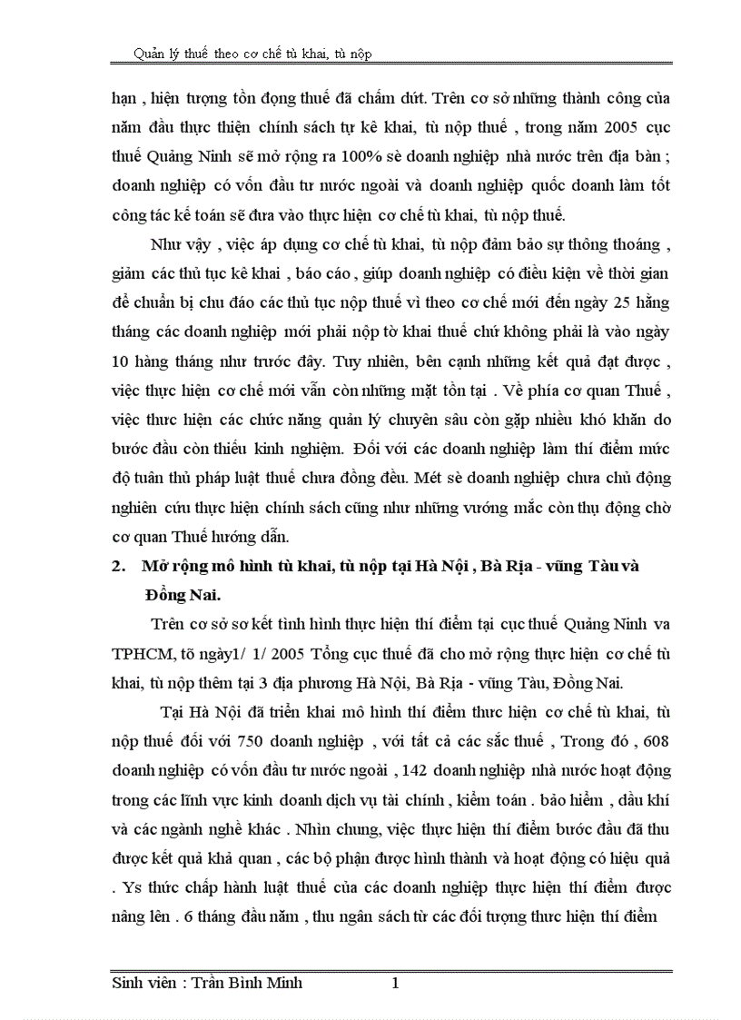 image for page Quản lý thuế theo cơ chế tự khai tự nộp ở Việt Nam 1