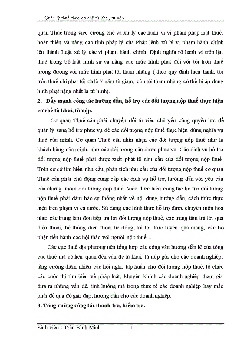 image for page Quản lý thuế theo cơ chế tự khai tự nộp ở Việt Nam 1